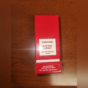 EMPTY BOX Tom Ford Electric Cherry Perfume Packaging